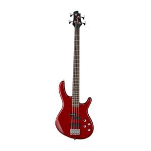 Cort Action Bass Plus TR 4 String Trans Red Electric Bass Guitar